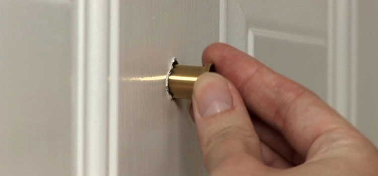 peephole door repair in Palos Verdes Estates