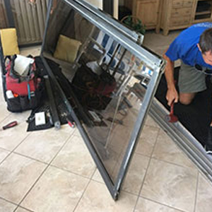 sliding glass door frame repair Palos Verdes Estates